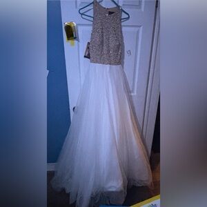 Embellished Tulle Ballgown